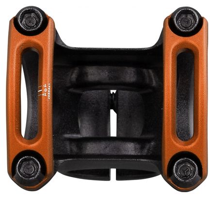 Potence Spank Split 35 mm 0° Noir / Orange
