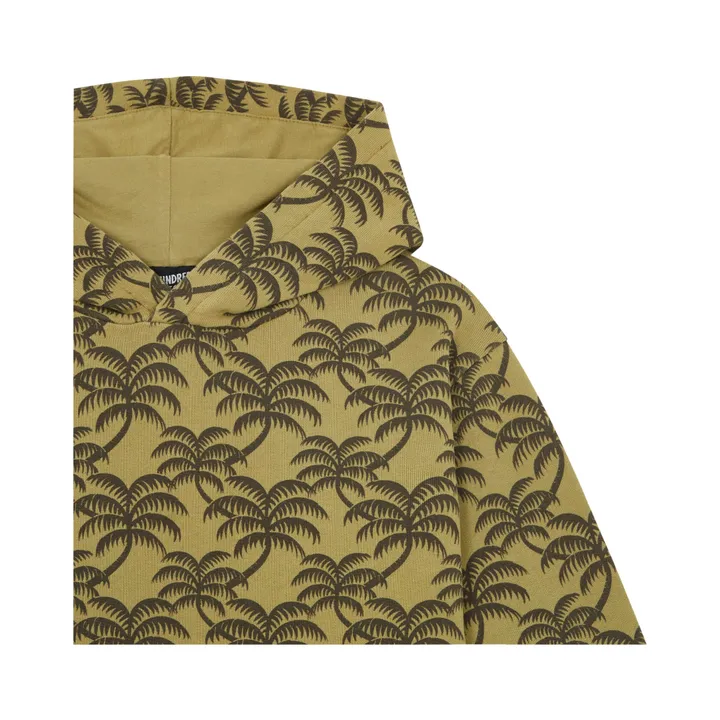 Hundred Pieces Sweat à Capuche en Coton Bio | Vert kaki