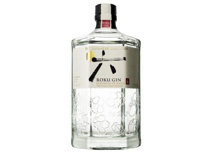 Suntory Roku Japanese Gin 0.7 l Hochprozentige Wacholder-Spirituose aus Japan