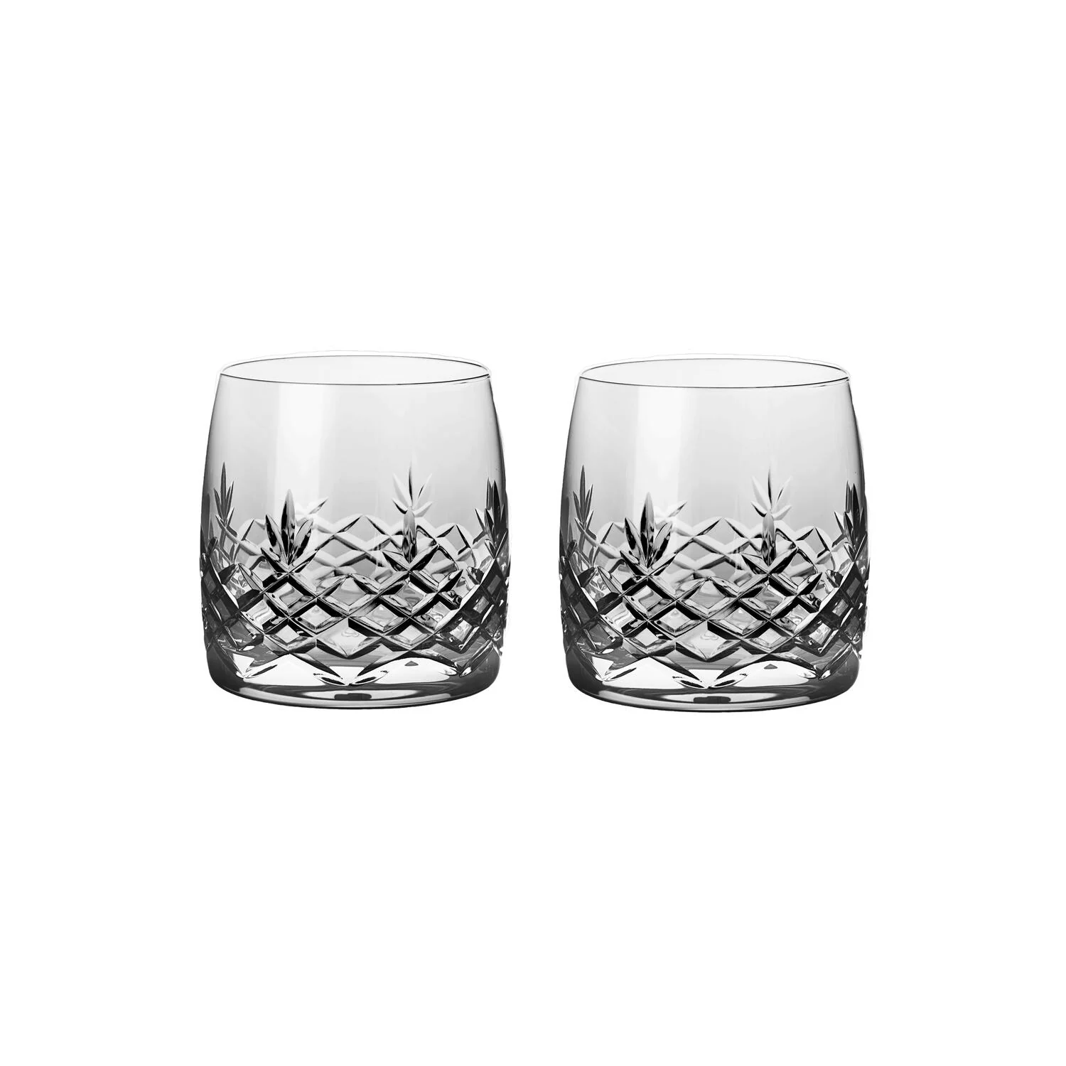 Frederik Bagger  Crispy Dark Aqua vandglas, sort, 2 stk - 23 cl