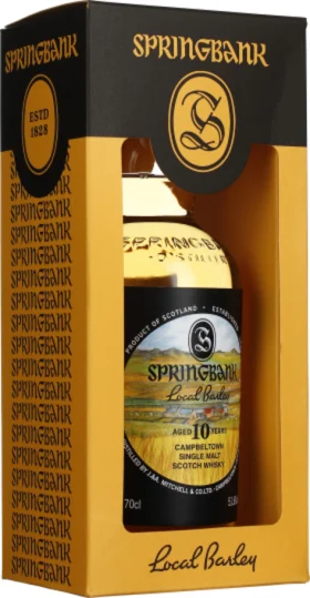 SPRINGBANK 10 YEARS LOCAL BARLEY 2021 70CL