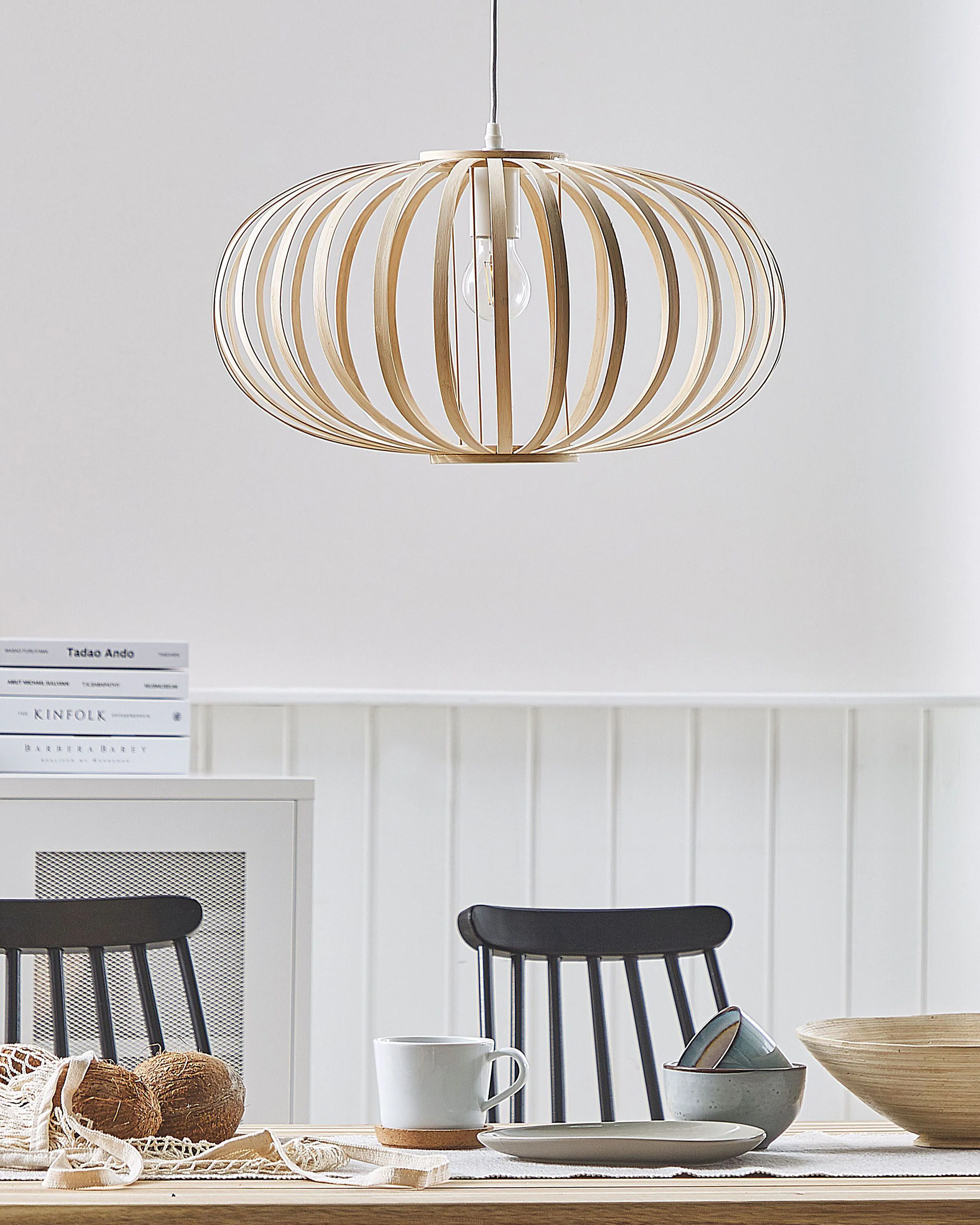 Hanglamp HAVEL Bamboehout Lichtbruin