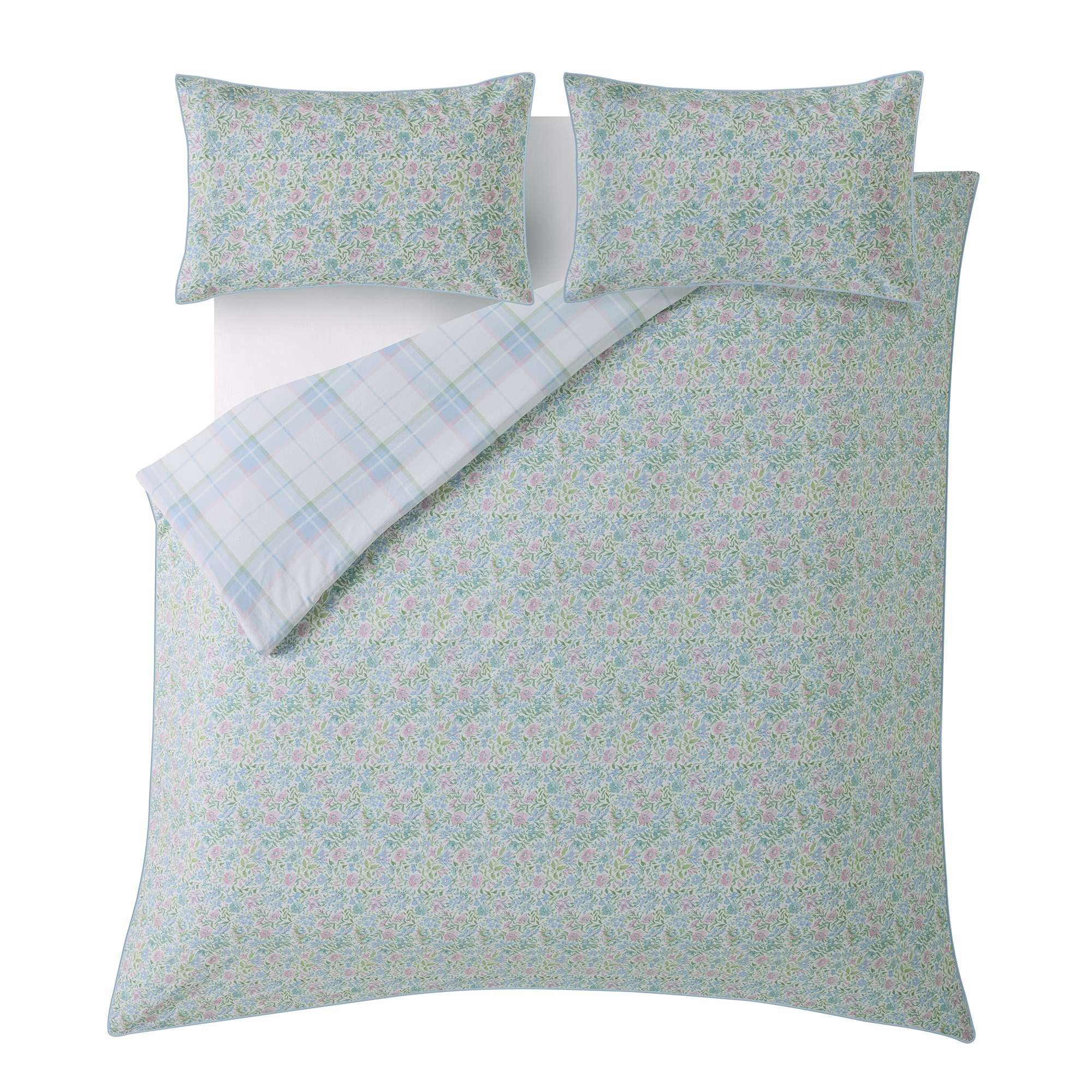 Dekbedovertrek Sherston Powder Blue 200x200 cm