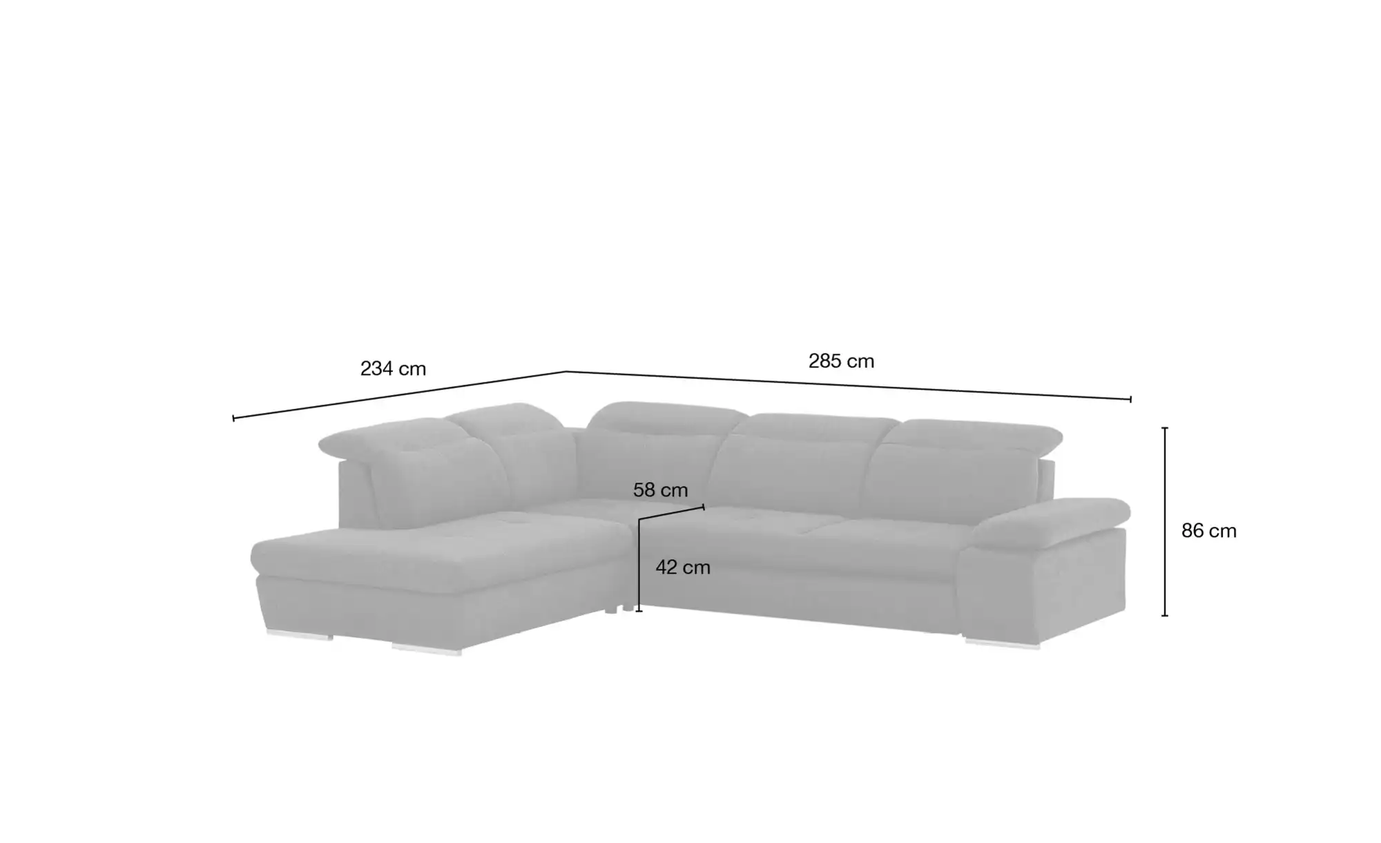 switch Ecksofa Avilla