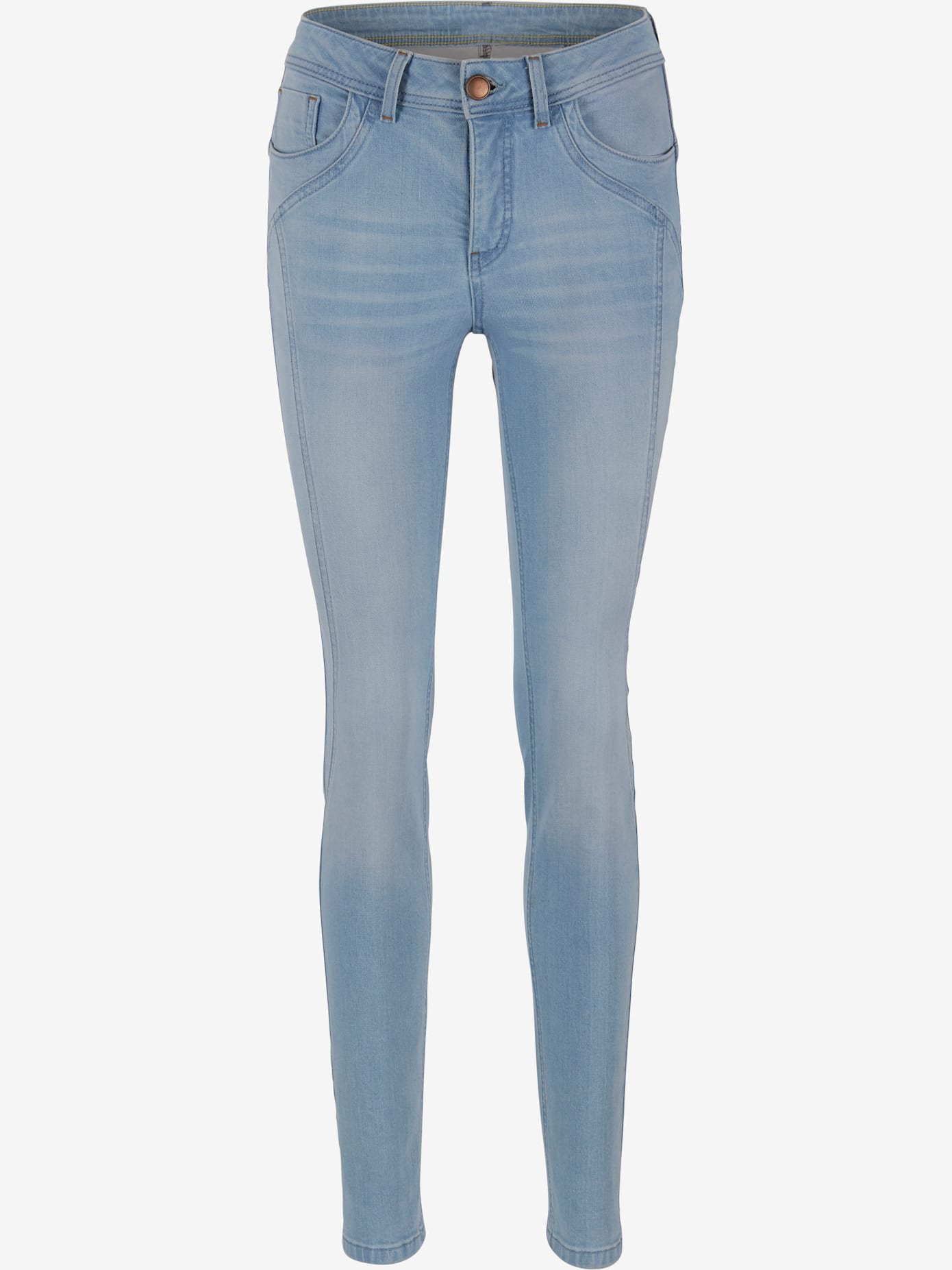Jeans effet ventre plat coupe skinny tendance