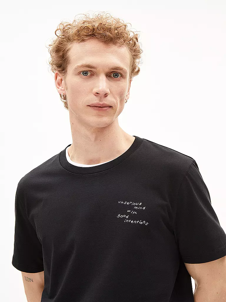 ARMEDANGELS T-Shirt JAAMES  schwarz