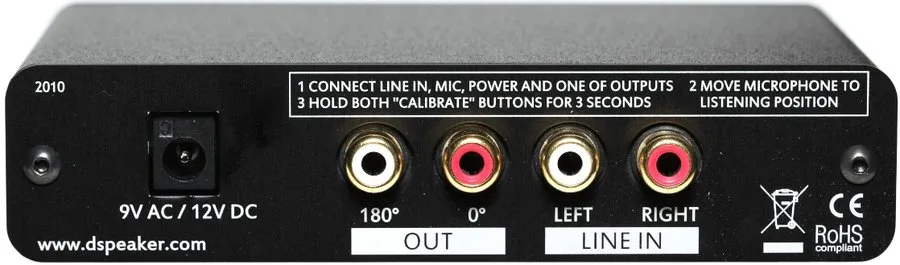 DSPeaker Anti-mode 8033SII Stéréo Égaliseurs et filtres
