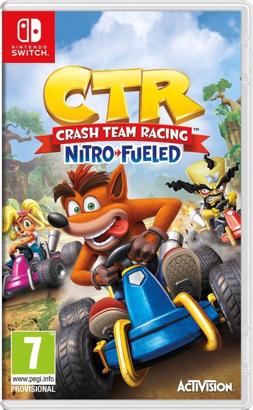 Activision - CTR Crash Team Racing - Nitro-brandstof - Retro Game