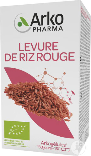 Arkopharma Arkogélules Levure De Riz Rouge Bio 150 Gélules