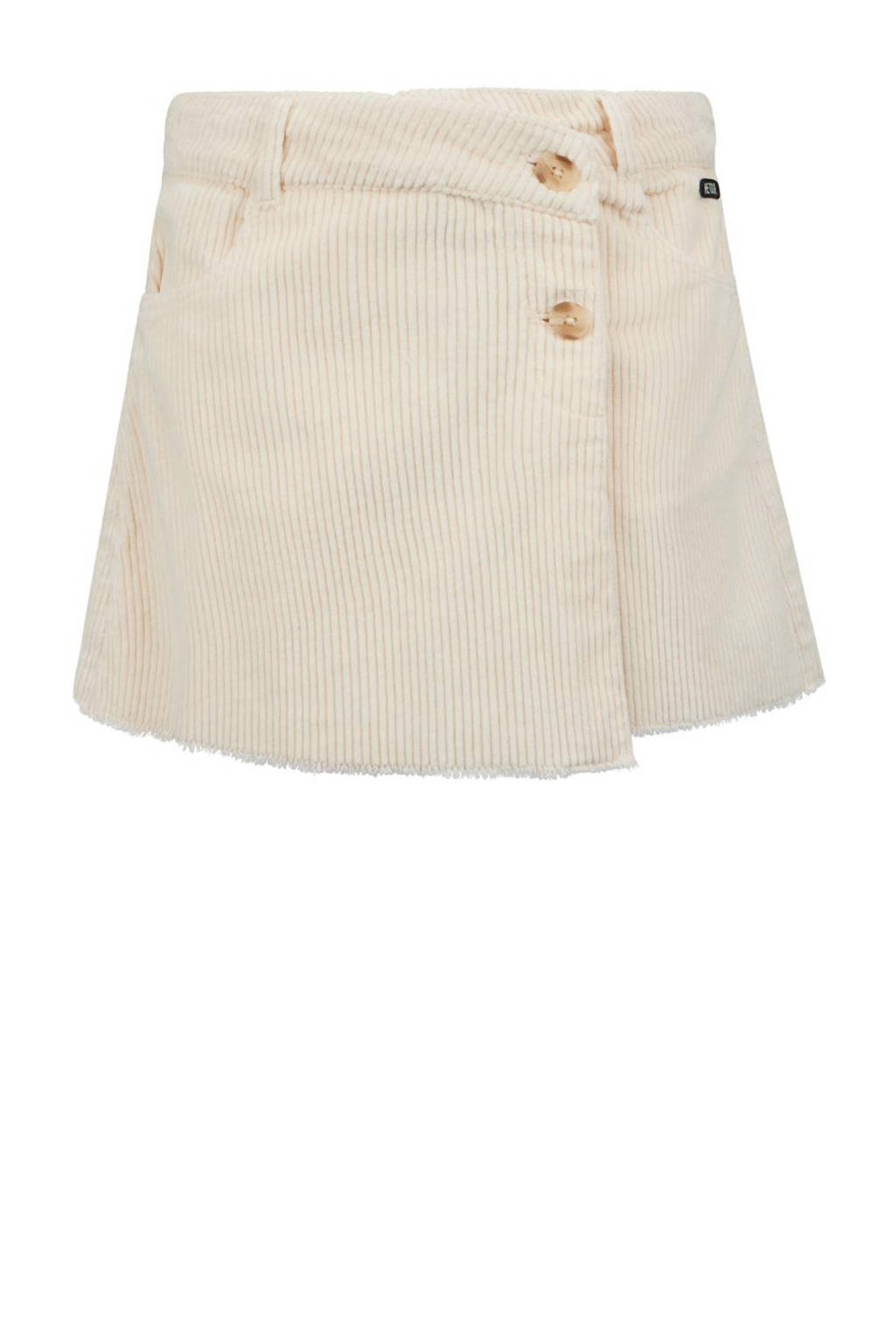 Retour Jeans corduroy skort Lara lichtbeige