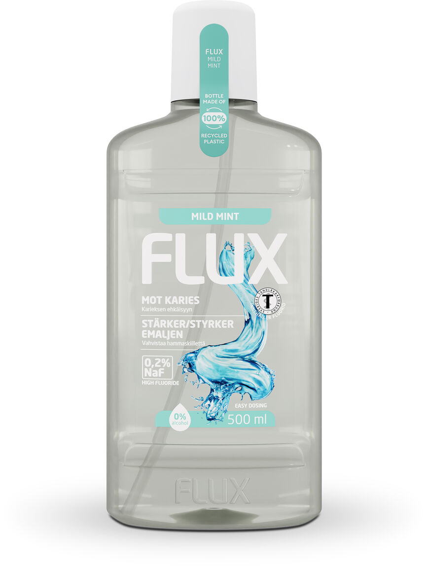 Flux Mild Mint 0,2% fluorskyll 500 ml