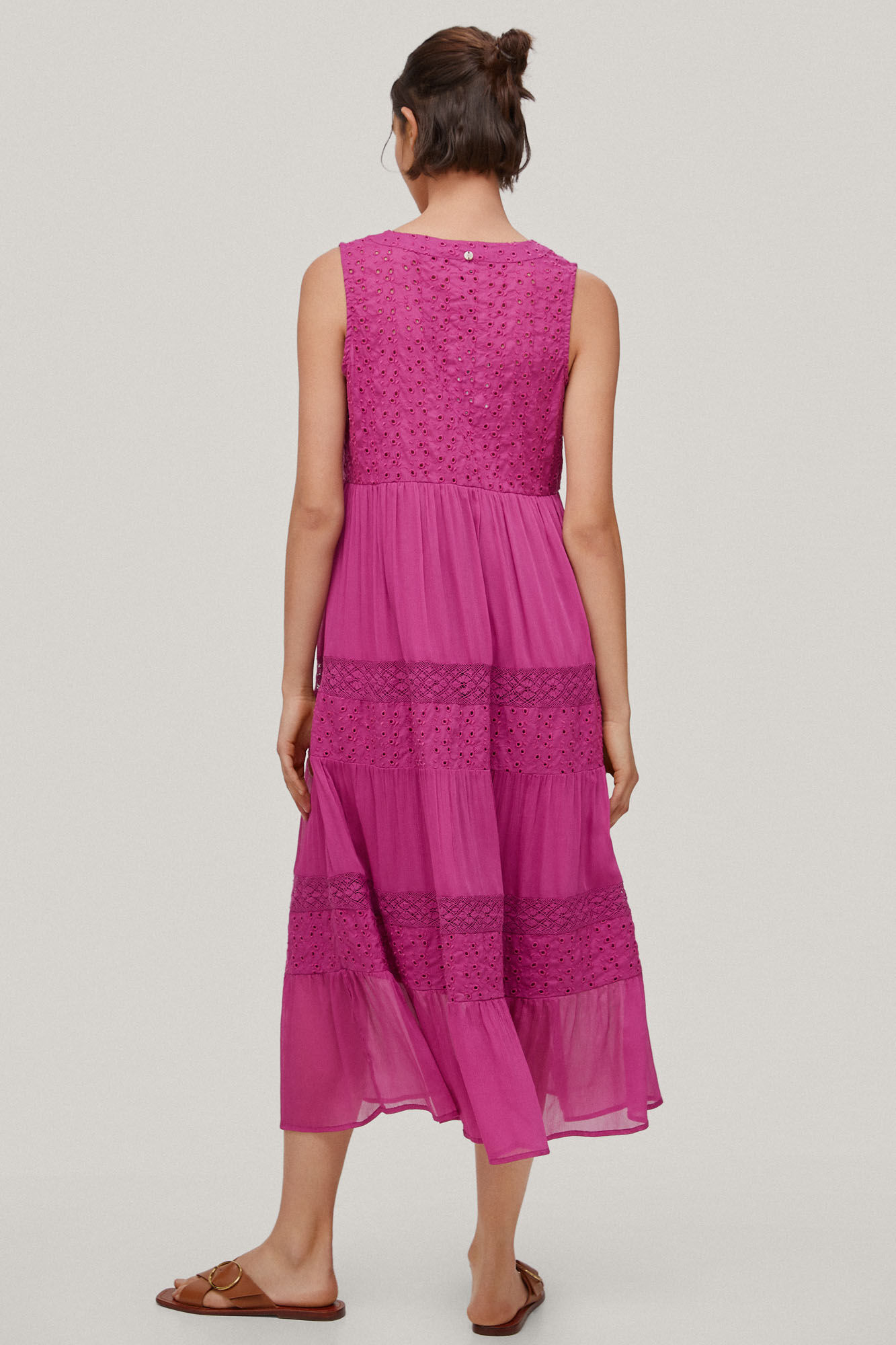 Vestido romântico - Roxo