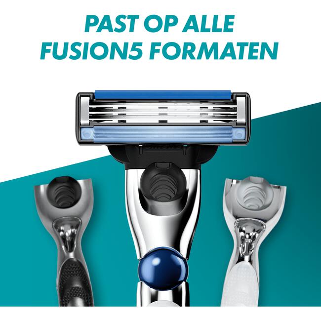 Gillette Mach3 Turbo Navulmesjes 5 Stuks