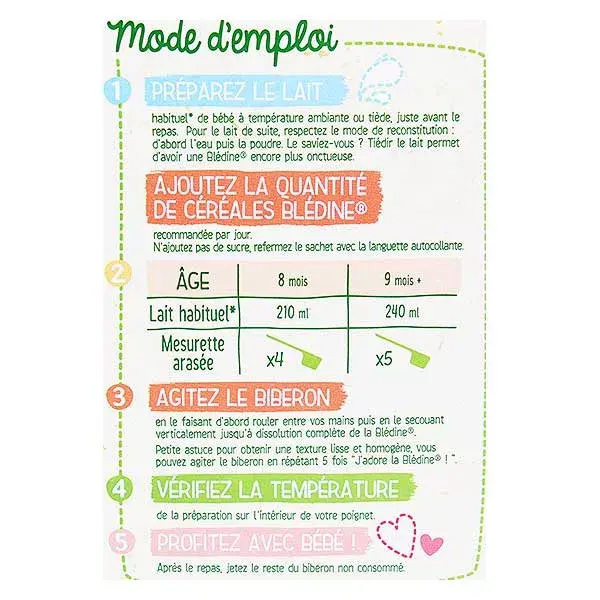 Blédina Cereal Brioche Sabor +8m 400g