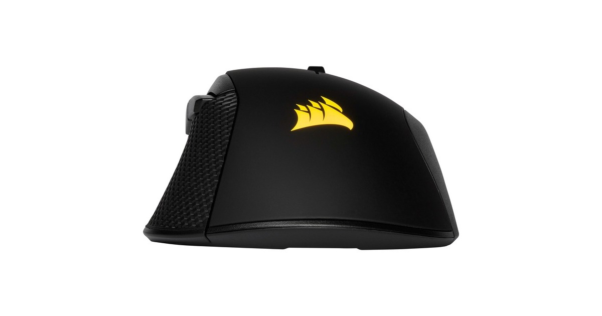 CorsairIronclaw RGB Gaming Mouse  (Zwart, 18.000 dpi, RGB leds)