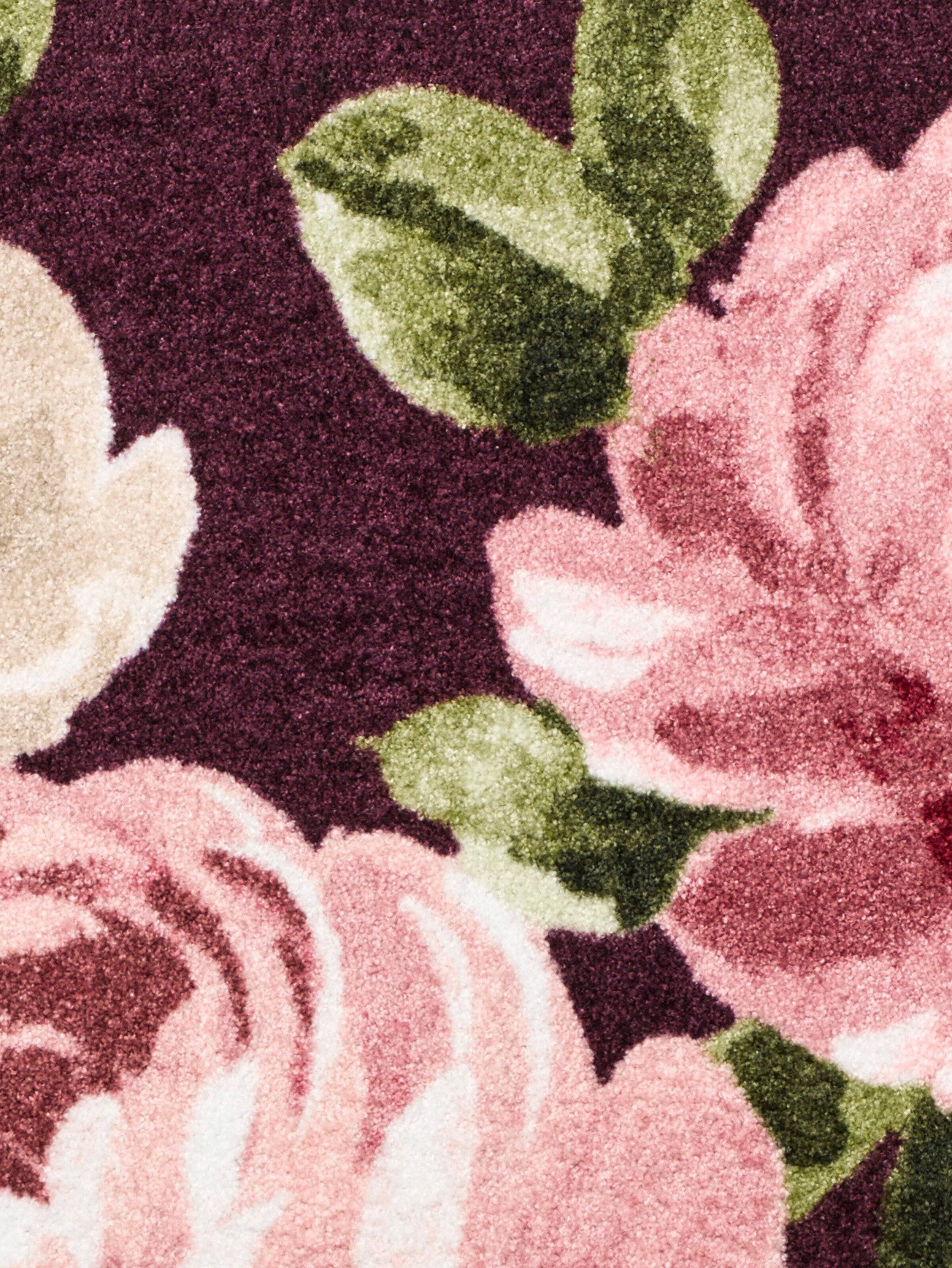 Salonloewe Fußmatte in aubergine