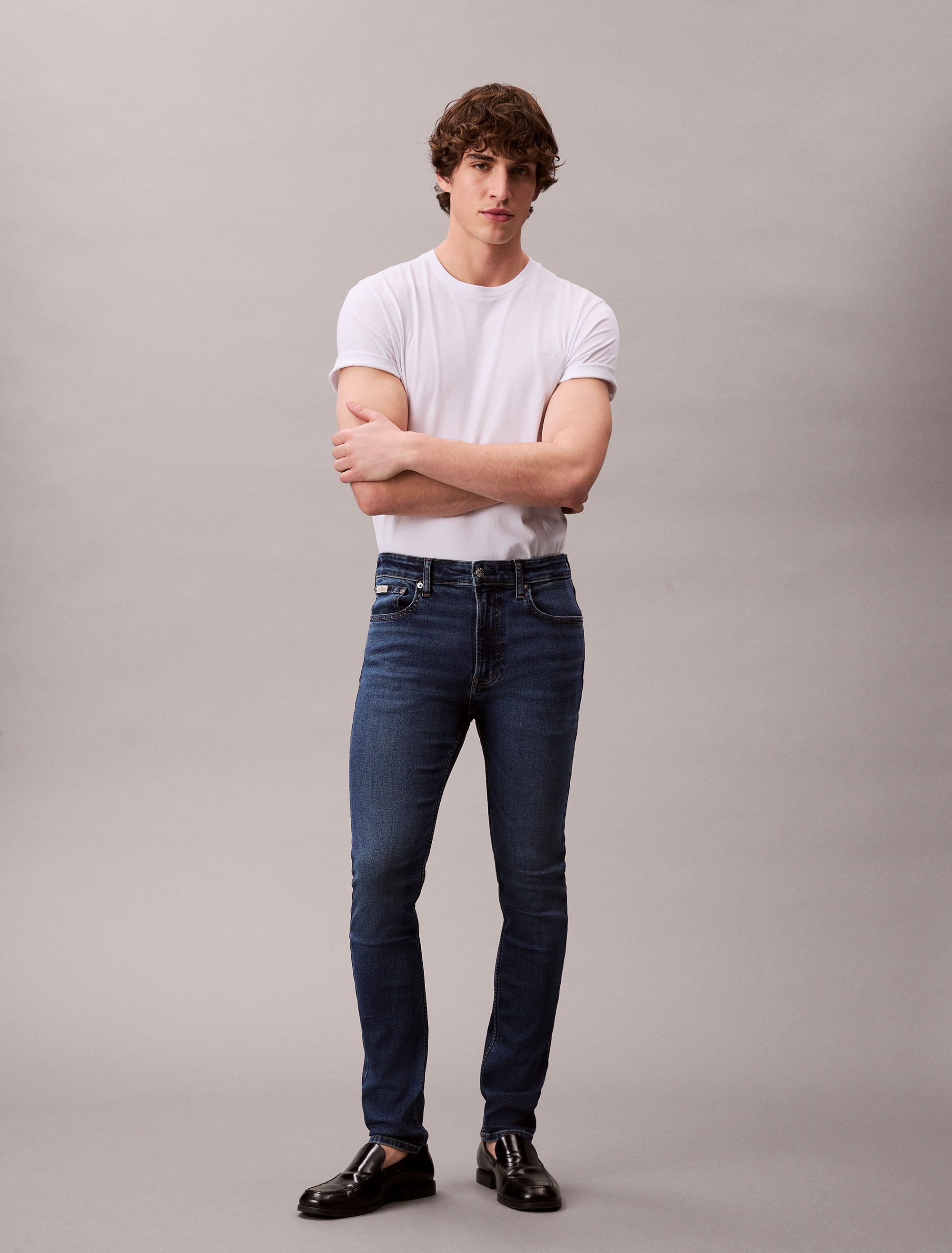 Calvin Klein Jeans Skinny-fit-Jeans »SKINNY JEAN REGEN«, Mit Gürtelschlaufen