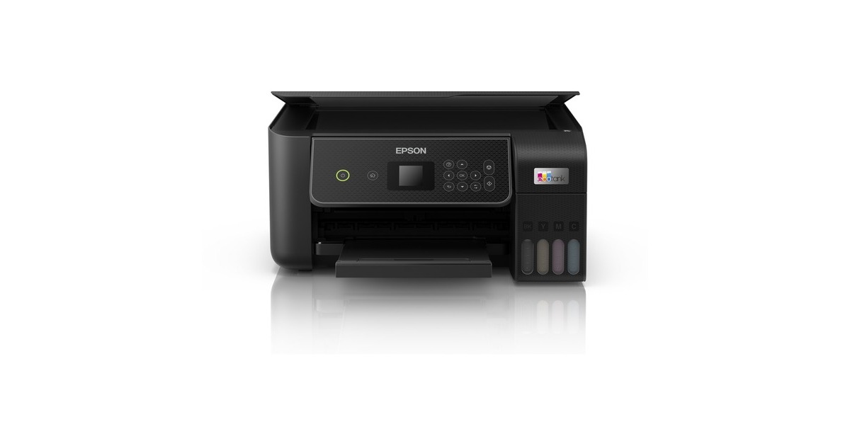 EpsonEcoTank ET-2875 A4 multifunctionele Wi-Fi-printer met inkttank all-in-one inkjetprinter  (Zwart, Scannen, Kopiëren, Wi-Fi, inclusief tot 3 jaar inkt)