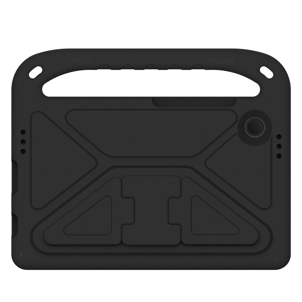 Samsung Galaxy Tab A11 / A9 Stossfeste Kinder Schaumstoff Hülle mit Griff   Kickstand - Schwarz