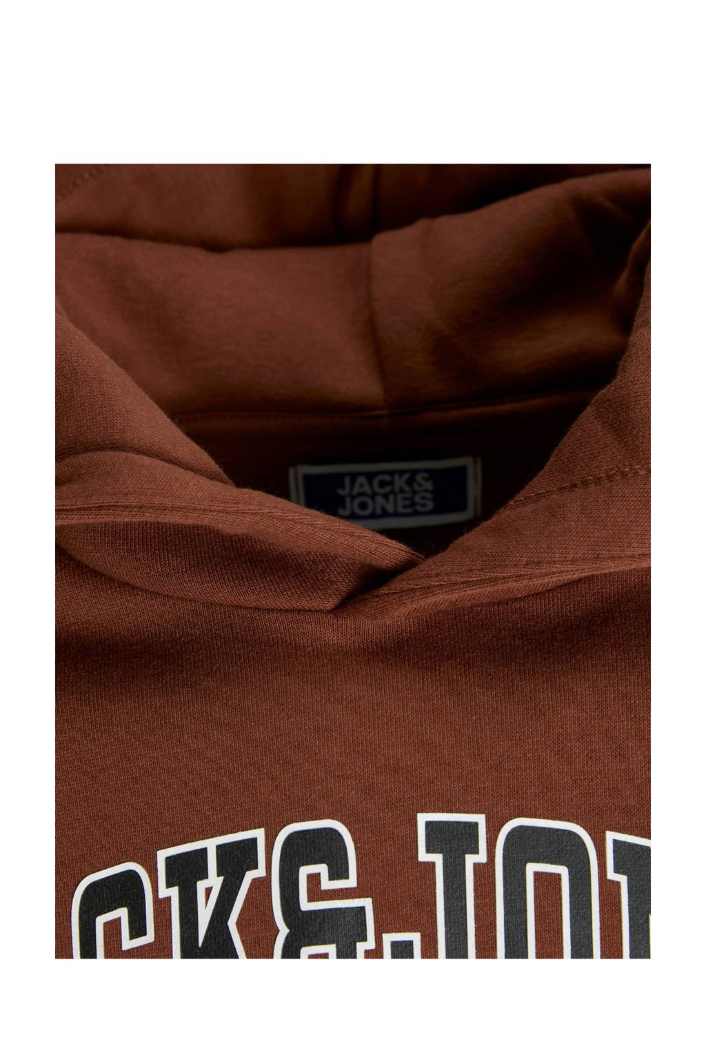 JACK & JONES JUNIOR hoodie roestbruin