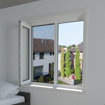Livn vast hor raam Basic wit 80x100 cm