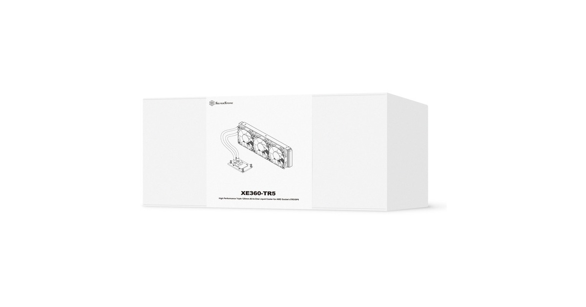 SilverStoneXE360-TR5 waterkoeling  (Zwart)