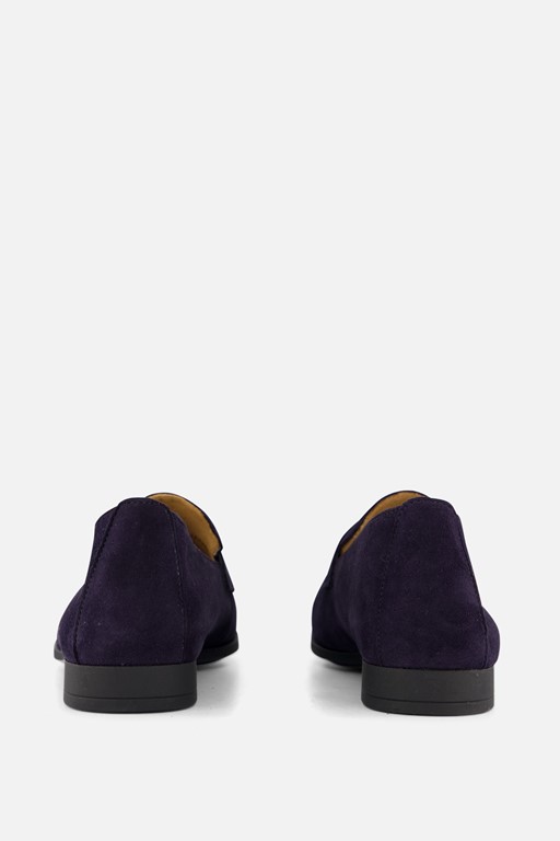 Gabor Instappers blauw Suede