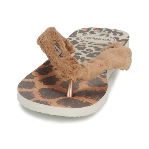 Havaianas - HOME FLUFFY - Beige / Marron