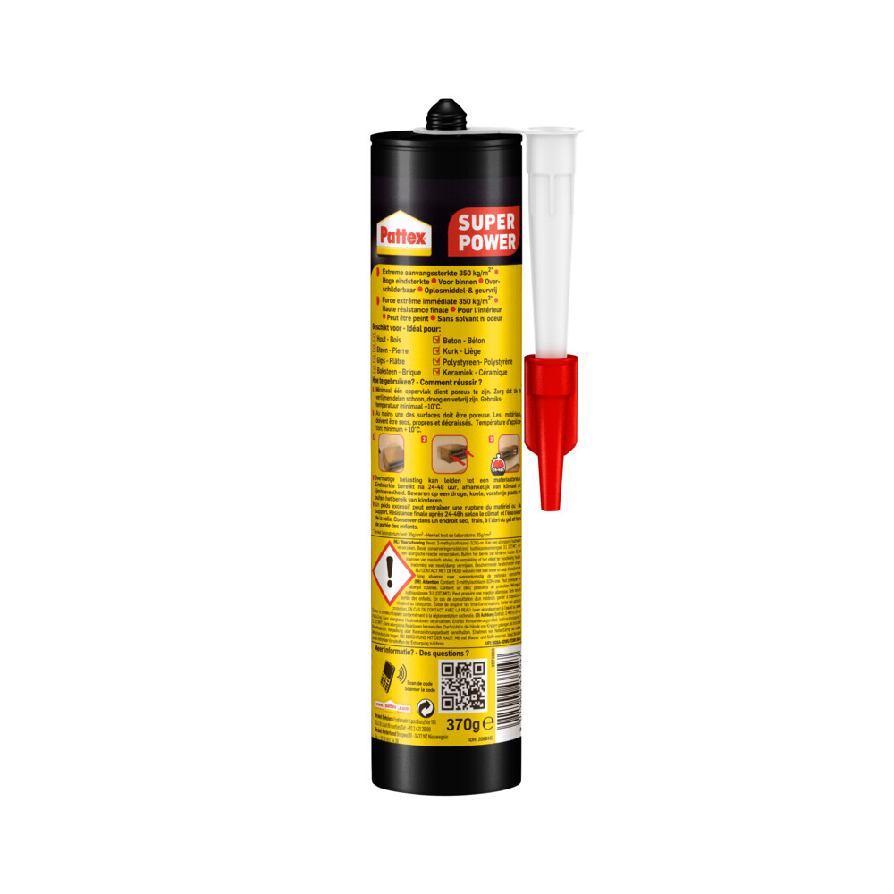 Pattex Super Power Montagelijm370 gr