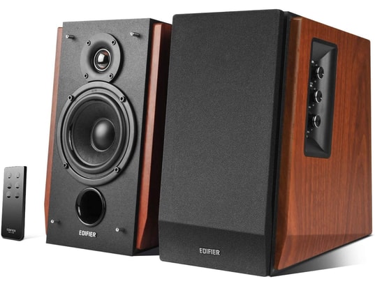 EDIFIER - Enceinte amplifiée 2.0 Studio R1700BT 2.0 Enceinte Bluetooth Wood