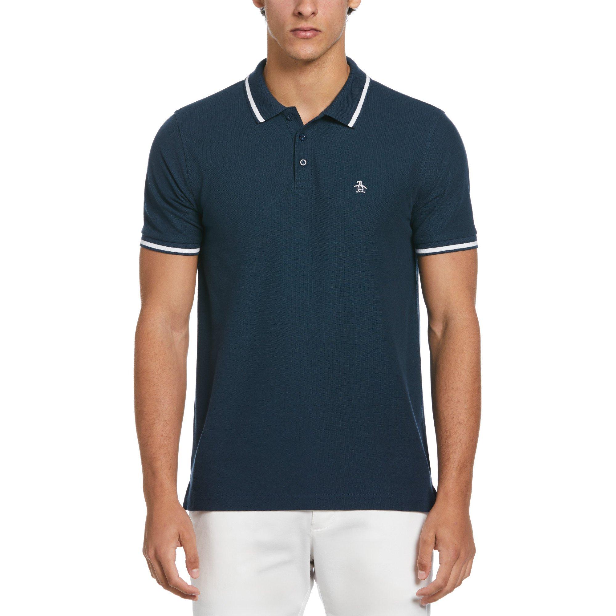 Original Penguin OP Tipped Polo Shirt Mens