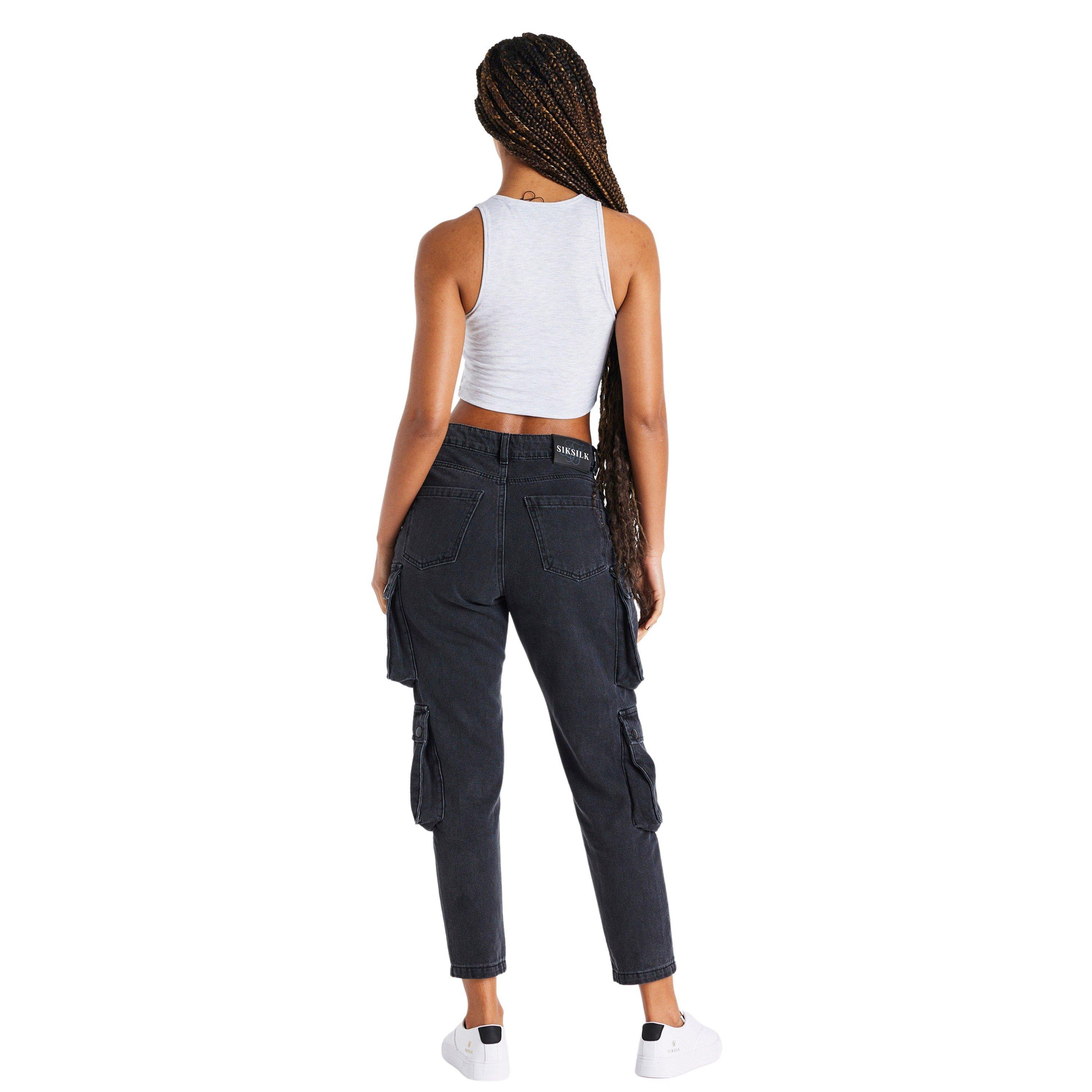 SikSilk Popper Crop Vest