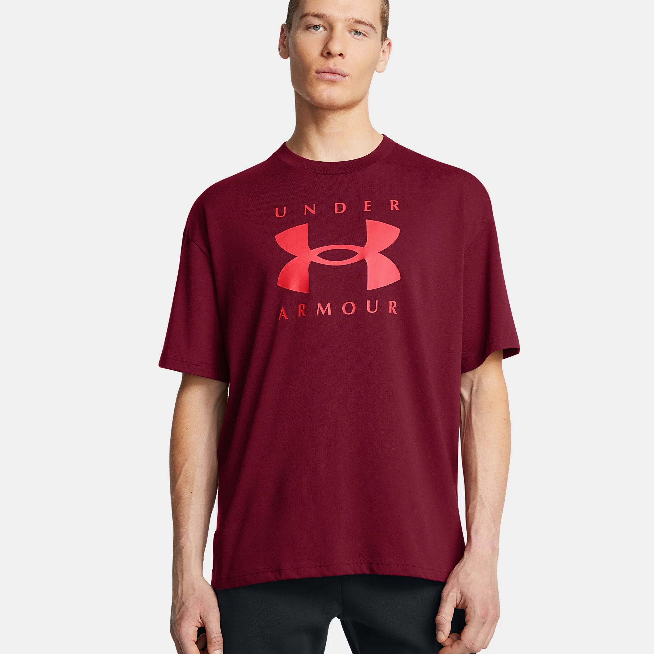Under Armour Graphics T-shirt Hommes - Rouge Vin