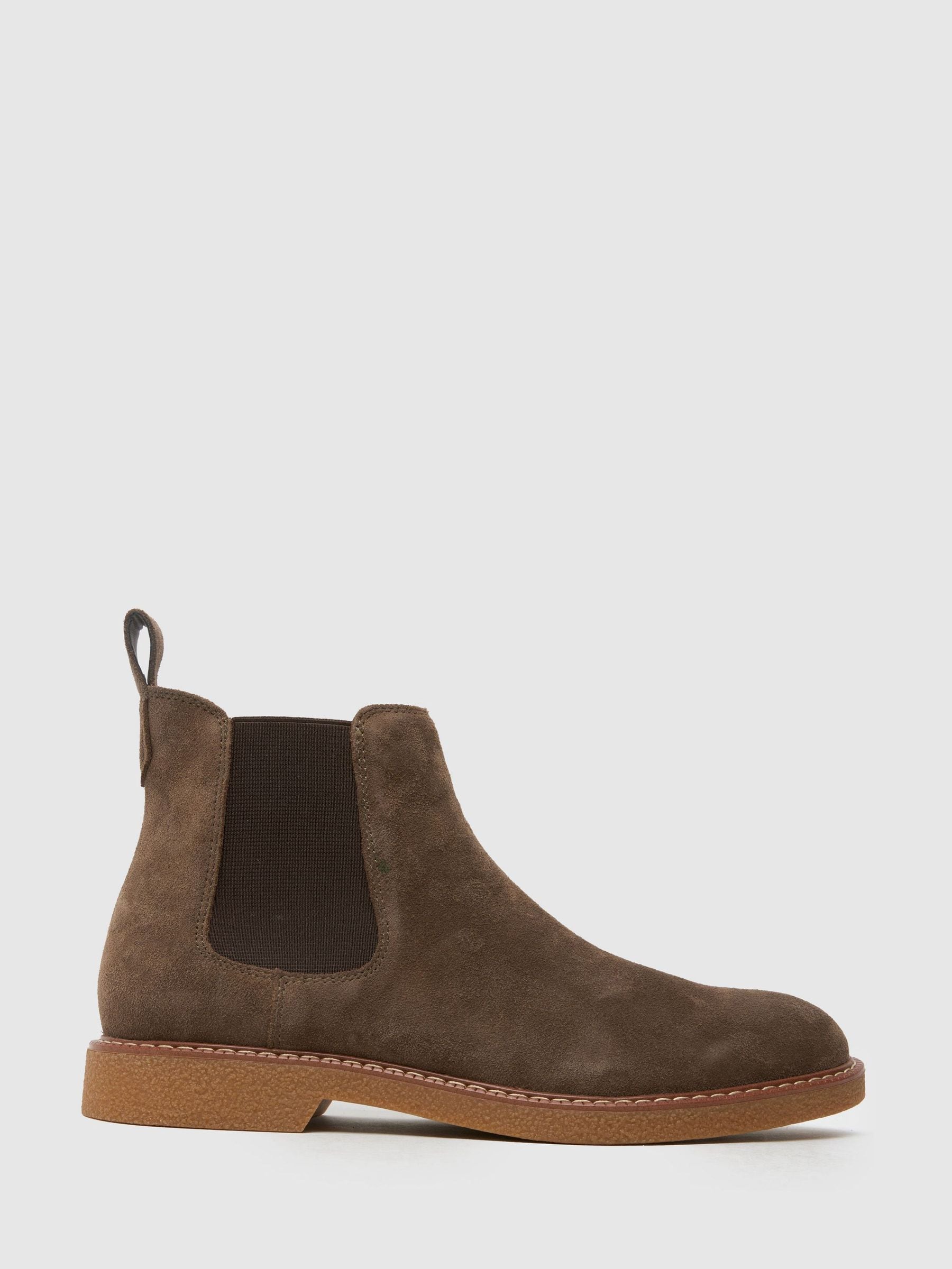 Bruin chroom - Schuh Dawn Chelsea Boots