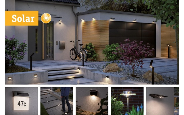 Paulmann LED Tischleuchte »Solar Outdoor« Warmweiss