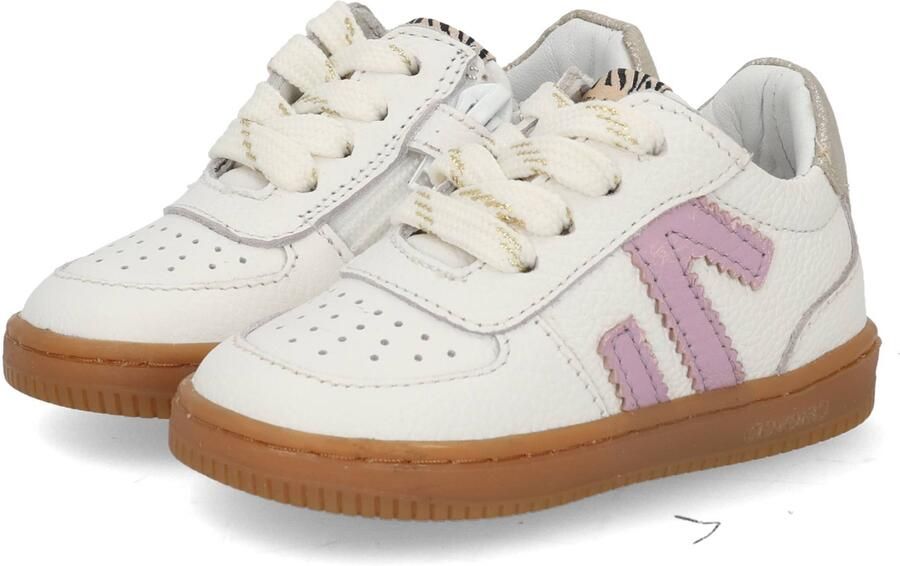Develab 44430-192 meisjes veterschoenen wit