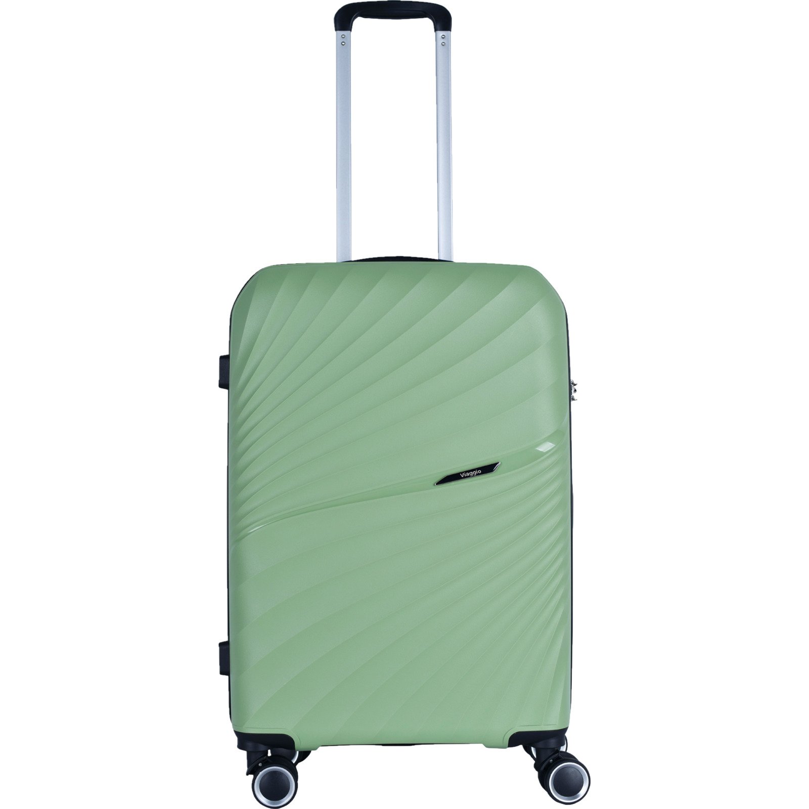 Schalenkoffer Lino M light green