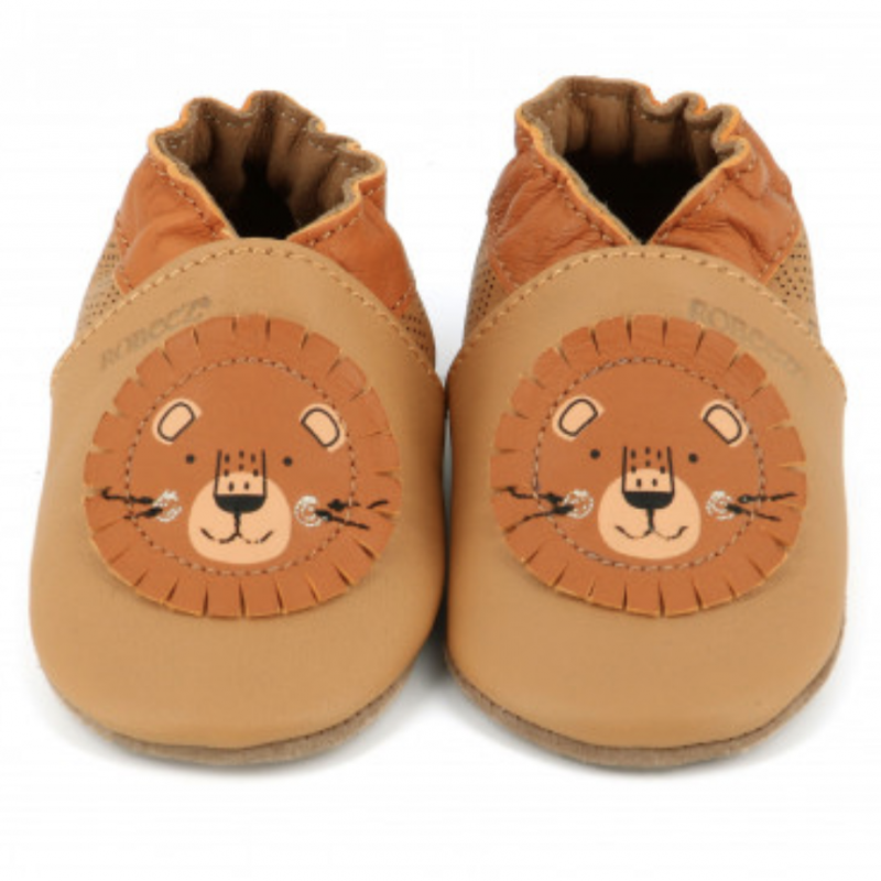 Robeez Robeez chaussons Grooar camel