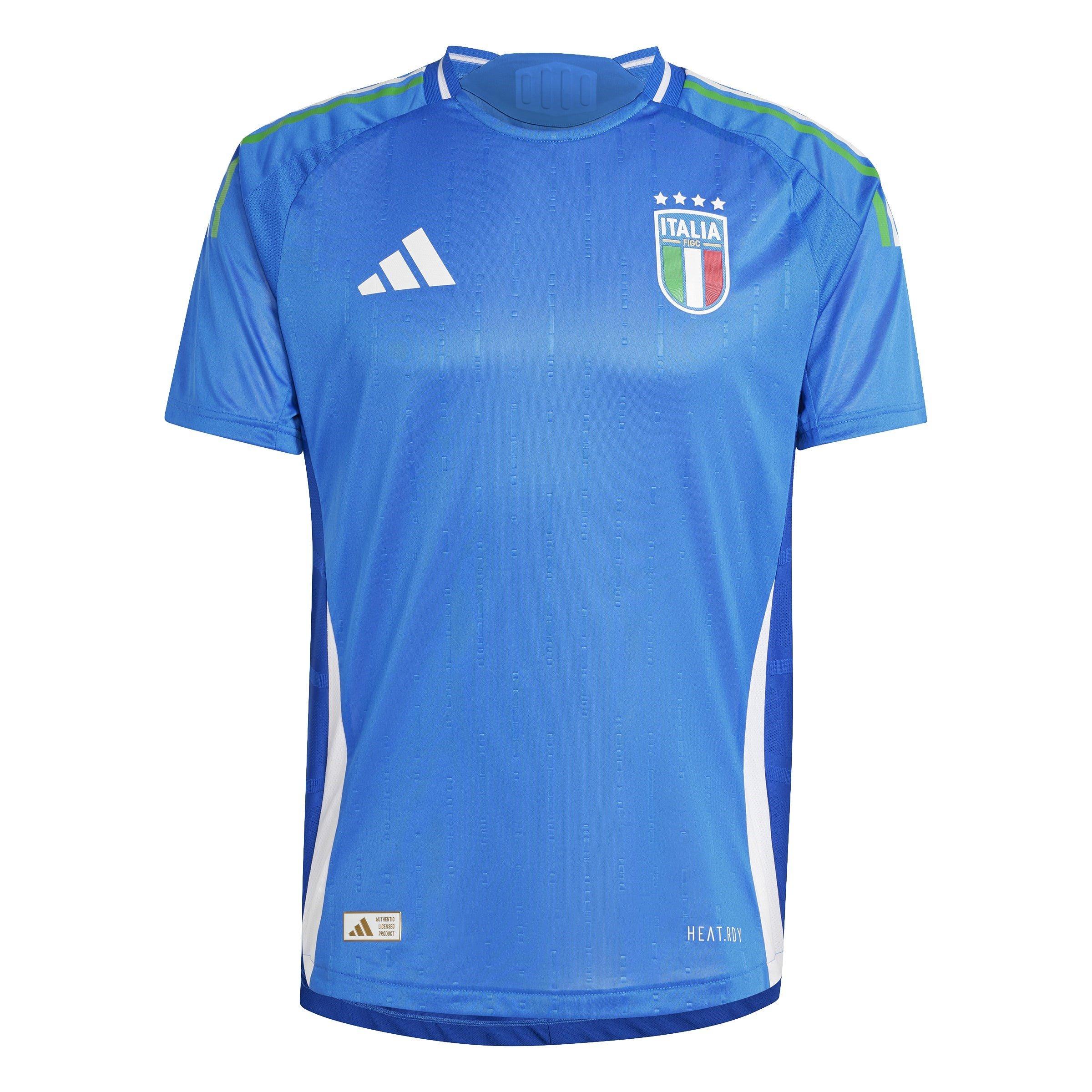 adidas Italy Authentic Home Shirt 2024 Adults