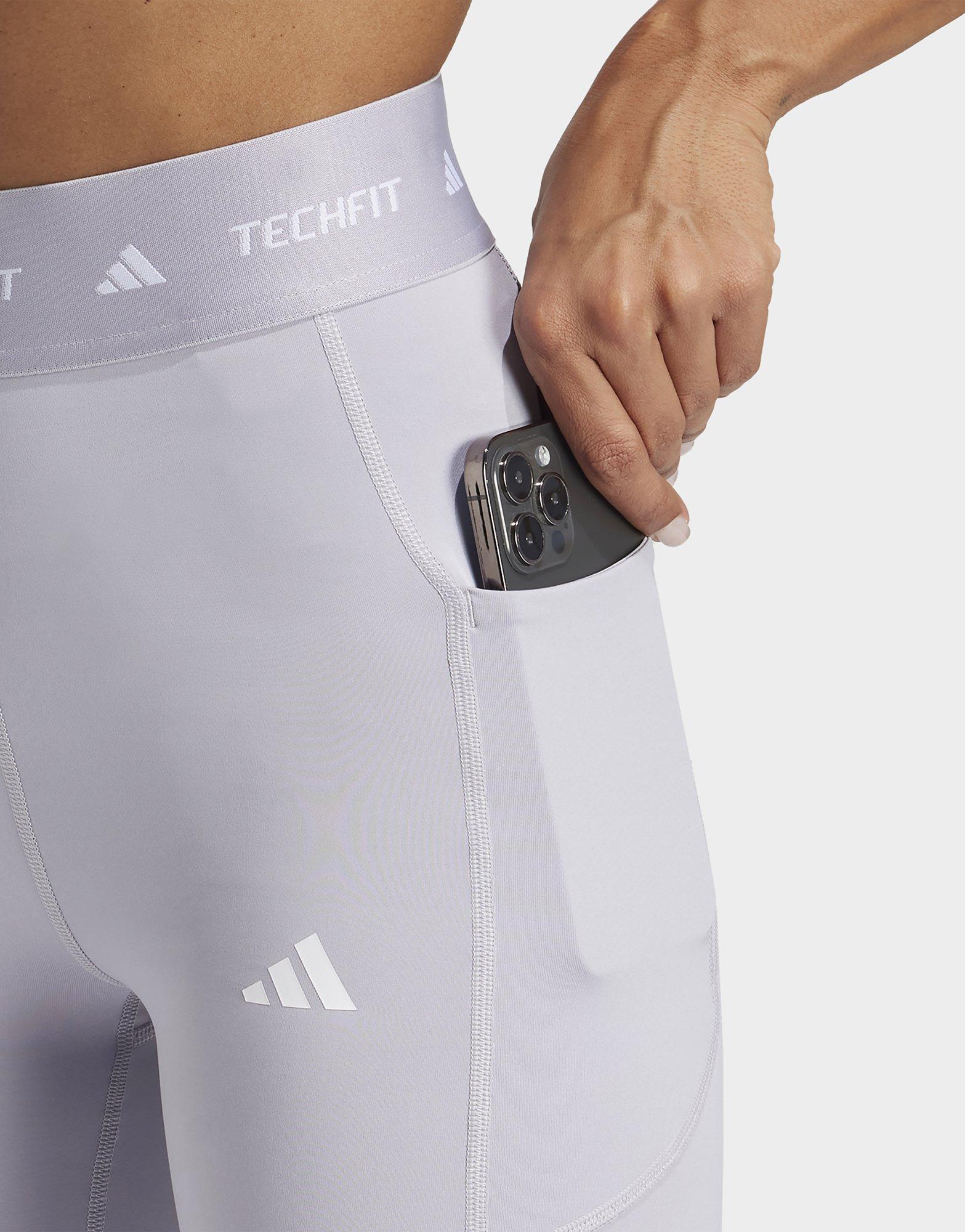 adidas Legging long poche dissimulée Techfit