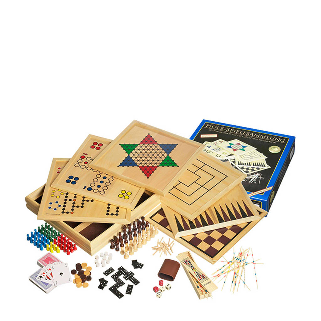 houten game set Compendium 100 Compendium houten gameset