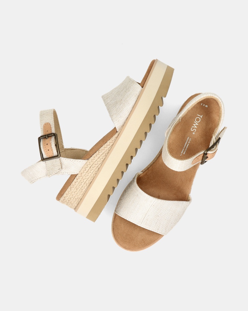 Toms Diana Sandalen  - wit