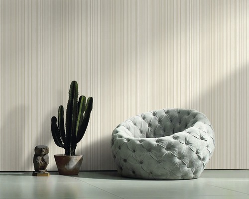 Vliesbehang 52528 Glööckler Imperial strepen crème