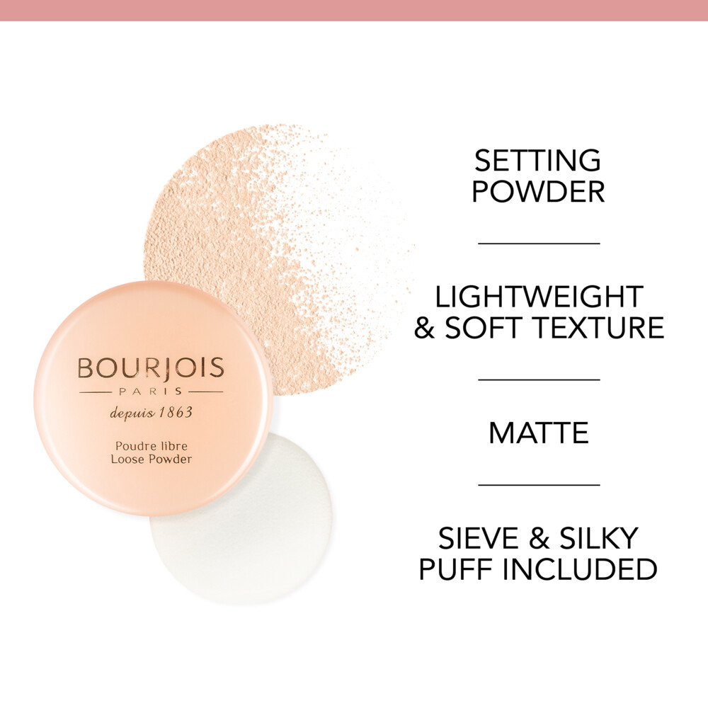 Bourjois Loose Powder 02 Rose32 gr