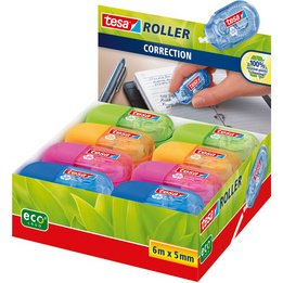 ecoLogo Mini roller de correction jetable, 5 mm x 6 m