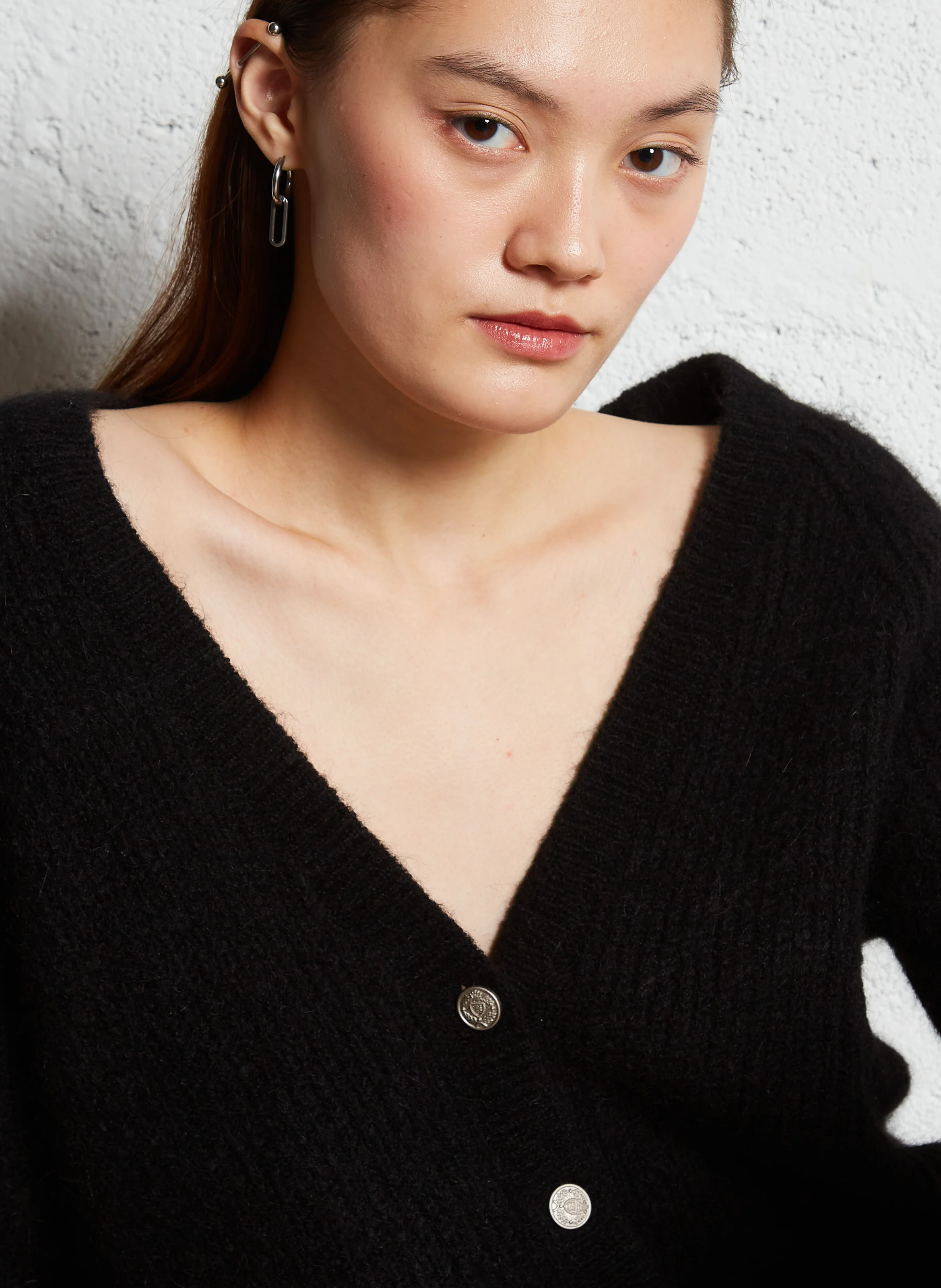 Cardigan oversize | Noir