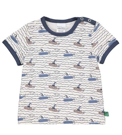 Freds World T-Shirt - U- Submarine - Buttercreme