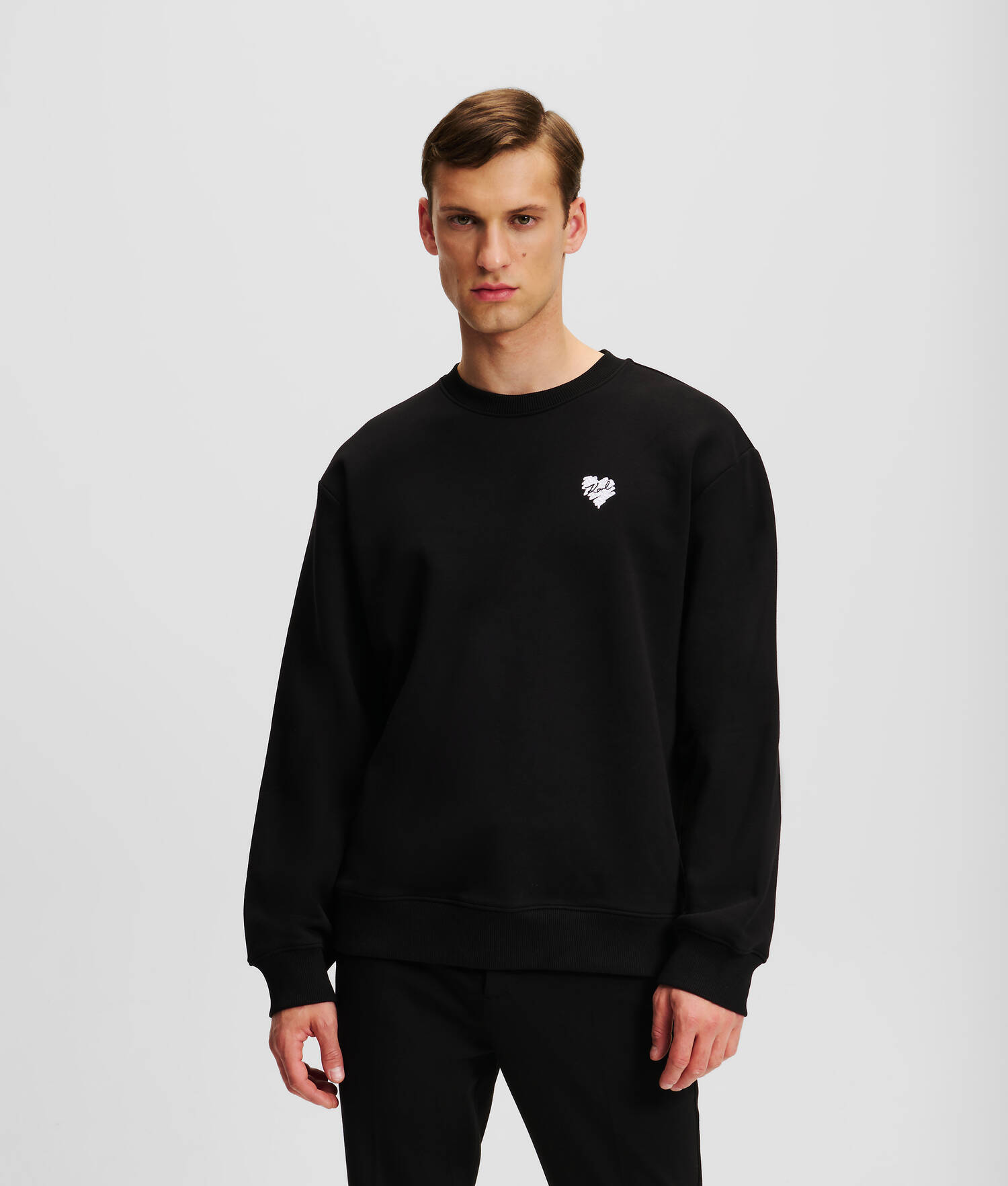 SWEAT-SHIRT K/HEART - Noir