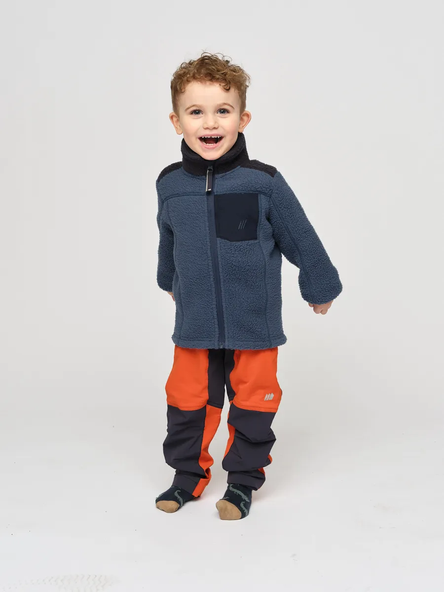 Skogstad K Tuva Pilefleece Jakke Dark Denim