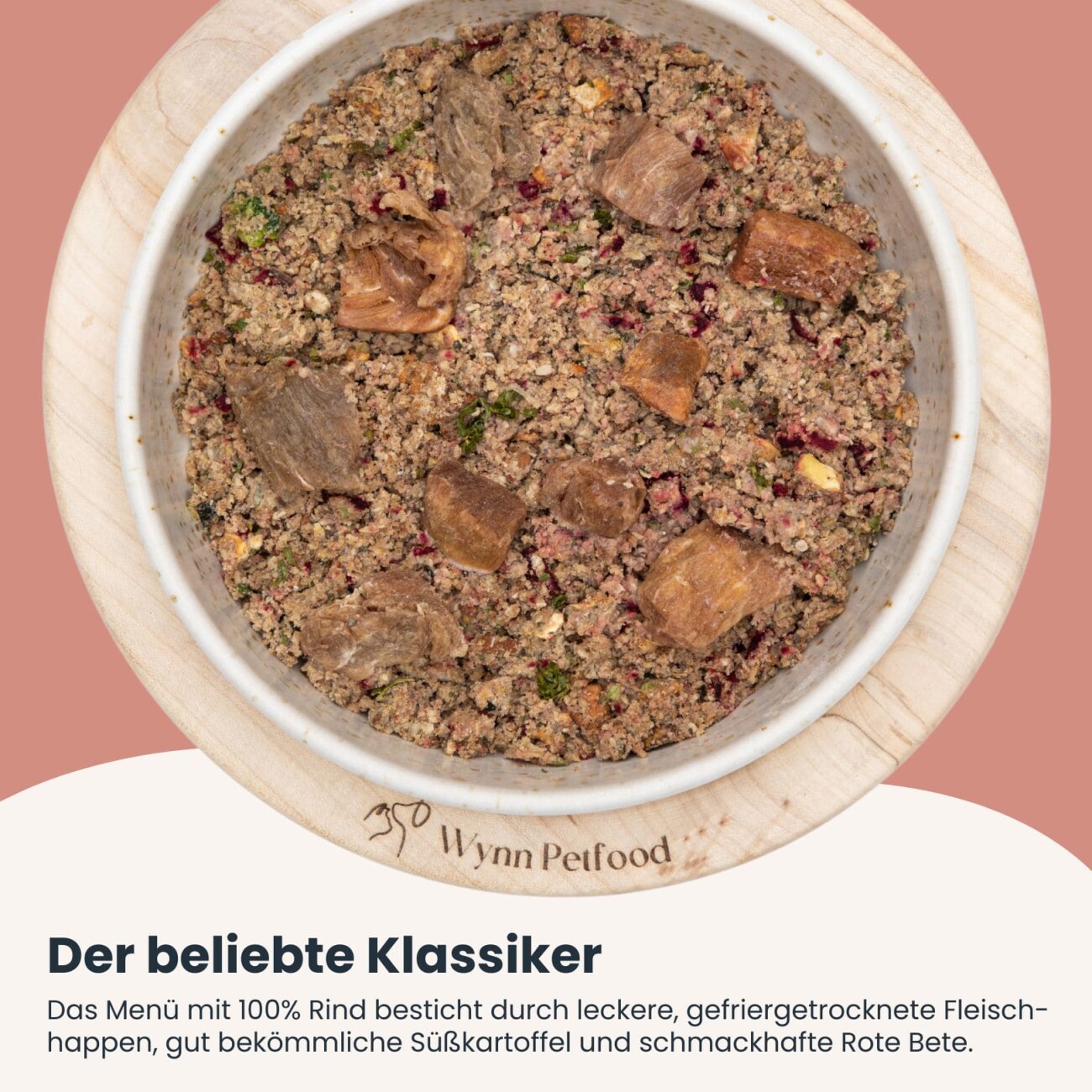 Wynn Petfood Reisetüten Nassfutter Rind mit Süßkartoffel